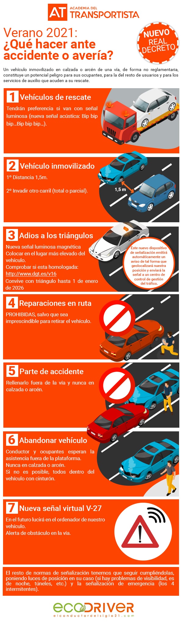 info cambio actuacion dgt averia 3