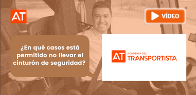 en que casos esta permitido no llevar el cinturon de seguridad