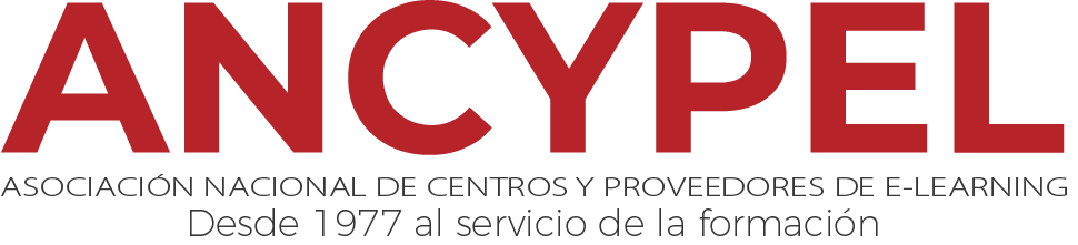 Logo ANCYPEL rojo texto fondo transparente