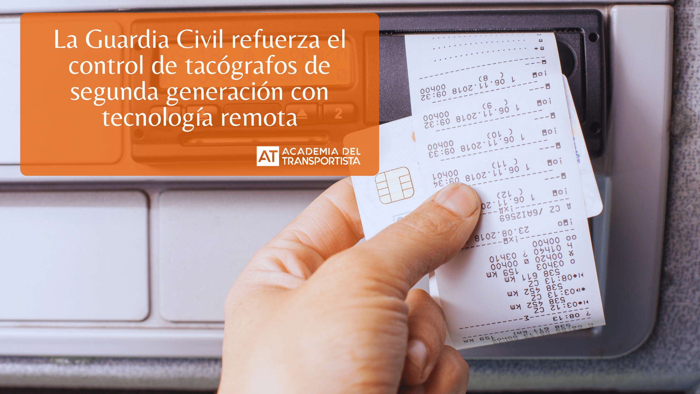control de tacógrafos de segunda generación
