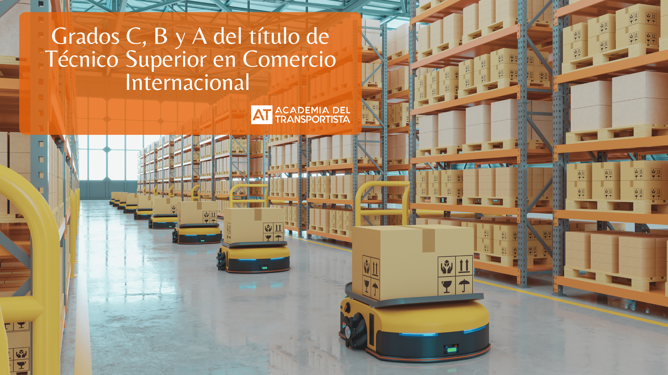 Grados C, B y A del título de Técnico Superior en Comercio Internacional