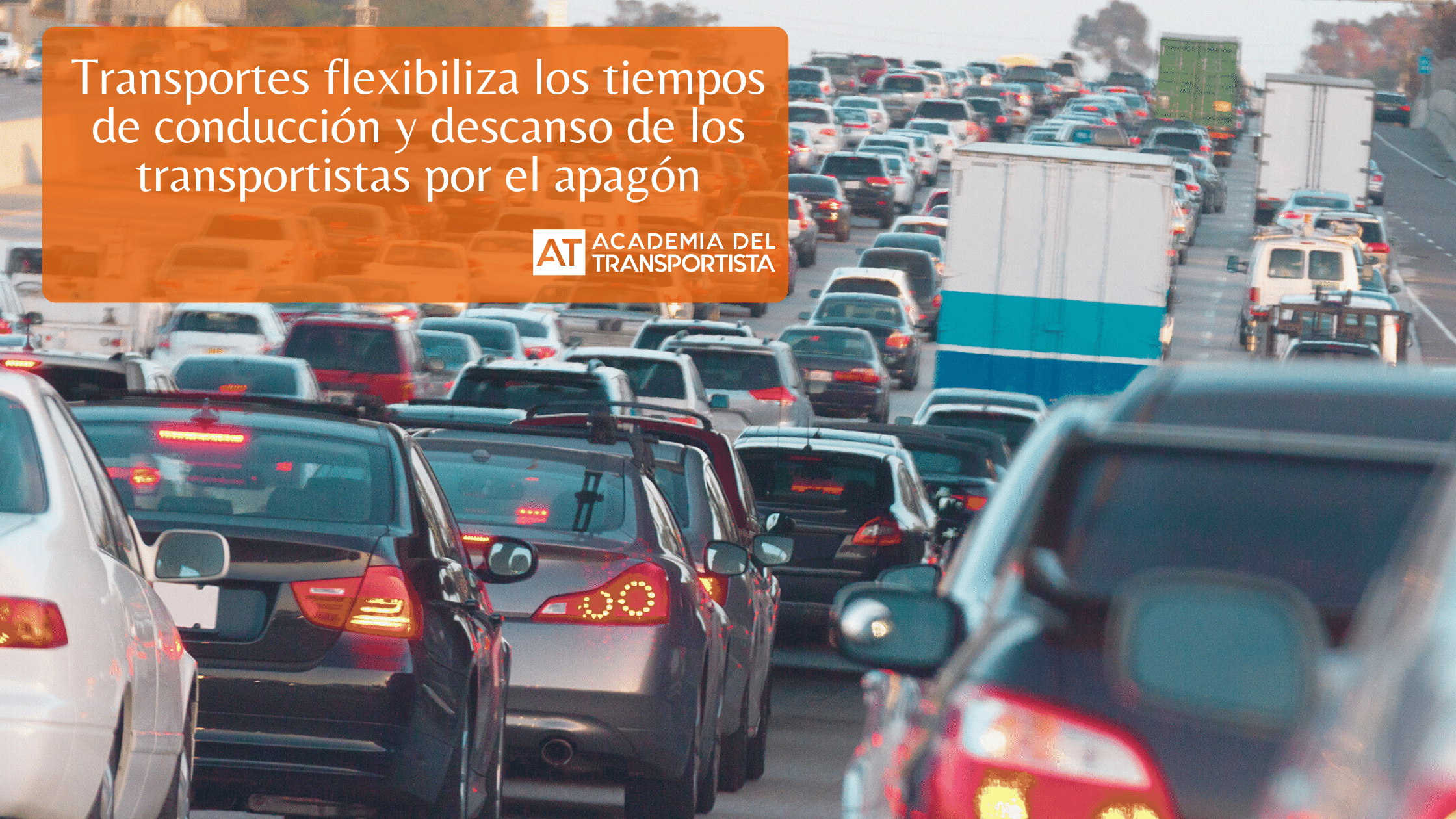 Transportes flexibiliza los tiempos de conducción y descanso de los transportistas por el apagón