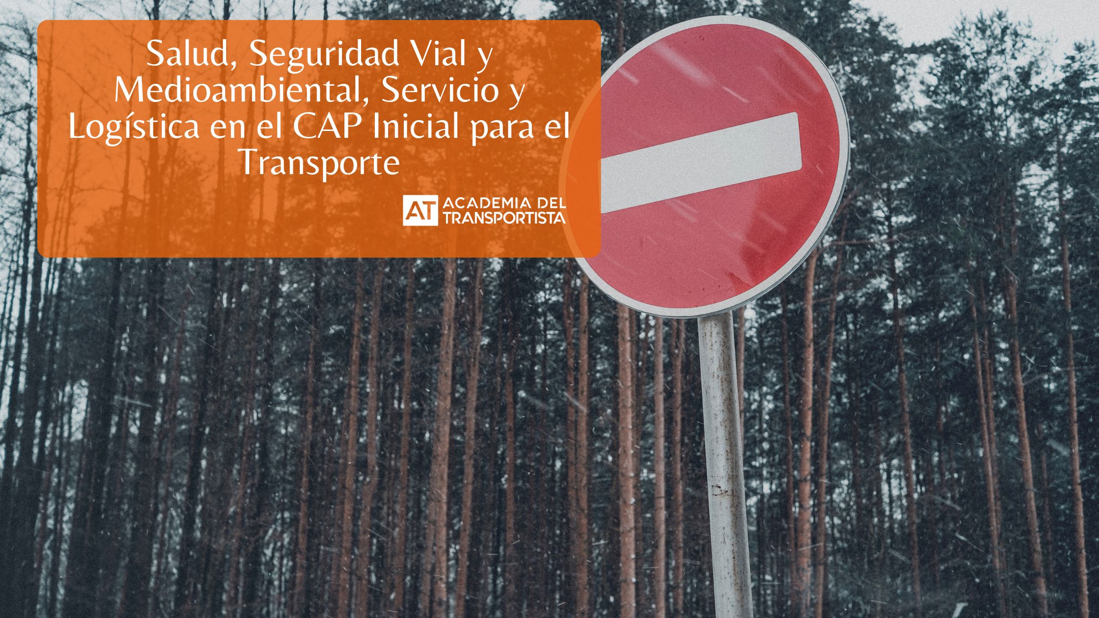 Salud, Seguridad Vial y Medioambiental, Servicio y Logística en el CAP Inicial para el Transporte