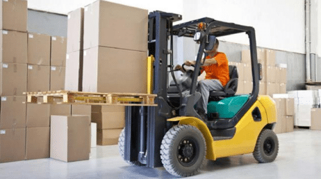 almacen en el transporte por mercancias