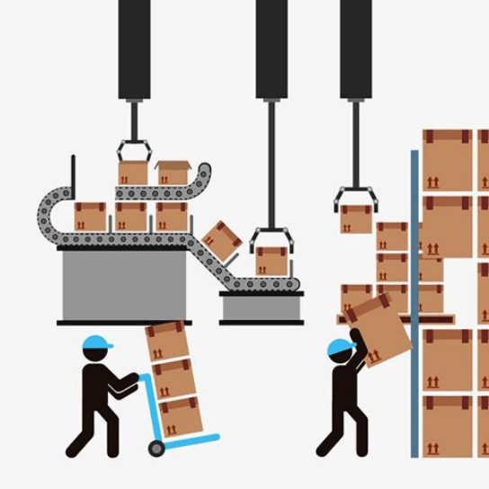 almacén para el transporte por mercancías