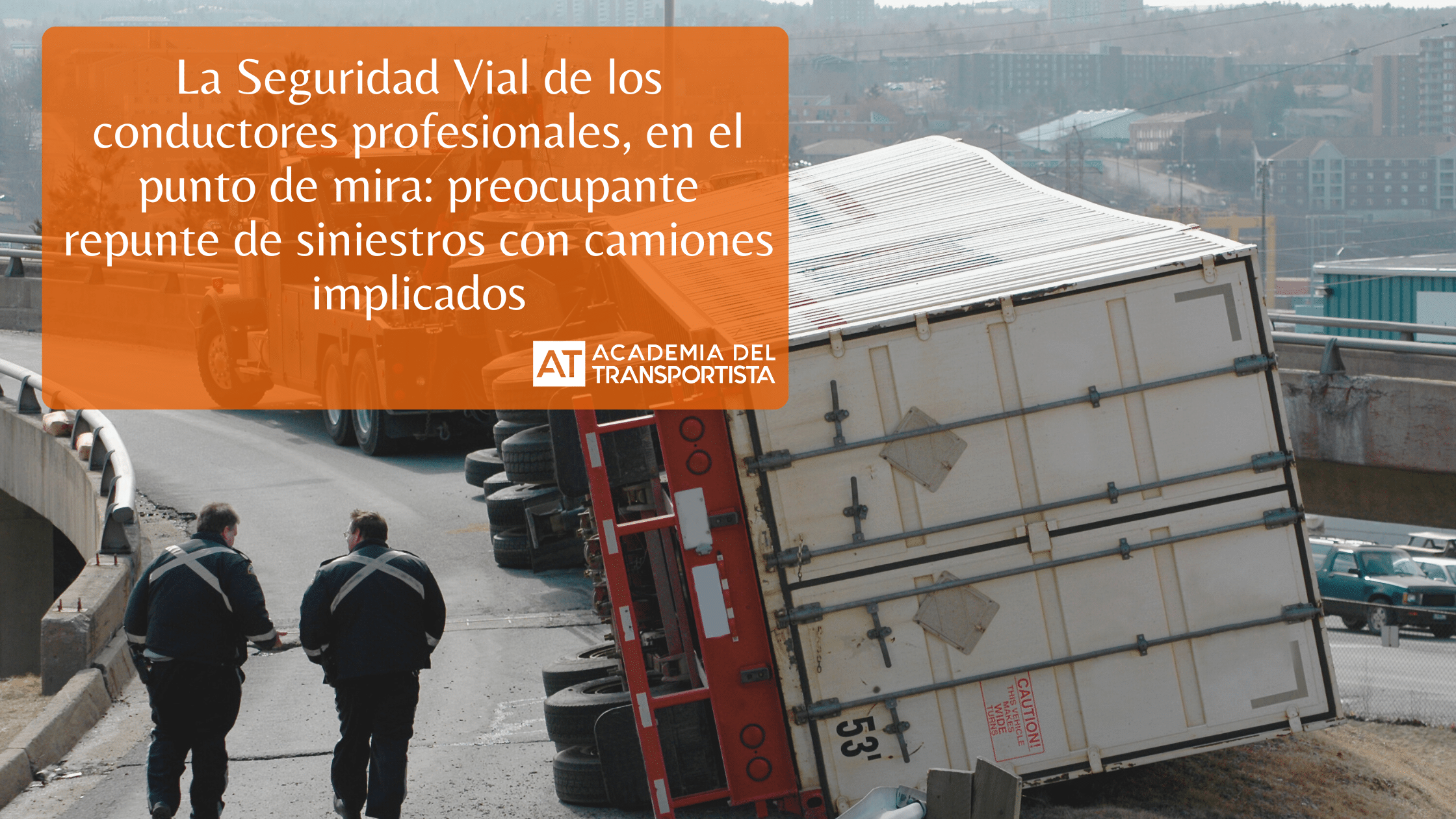 La Seguridad Vial de los conductores profesionales