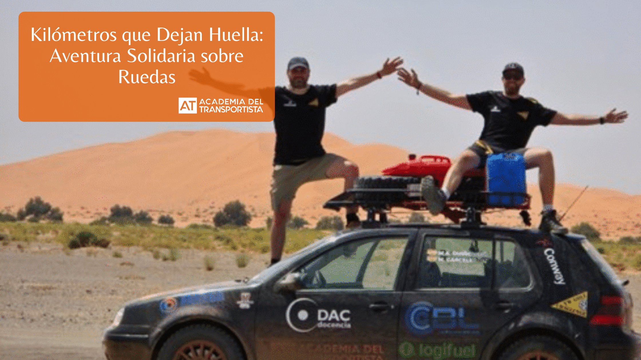 Kilómetros que Dejan Huella Aventura Solidaria sobre Ruedas.