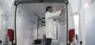 furgoneta congelador