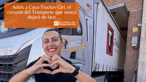 Adiós a Coco Trucker Girl, el corazón del Transporte que nunca dejará de latir Adiós a Coco Trucker Girl, el corazón del Transporte que nunca dejará de latir.