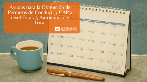 Ayudas para la Obtención de Permisos de Conducir y CAP a nivel Estatal, Autonómico y Locall