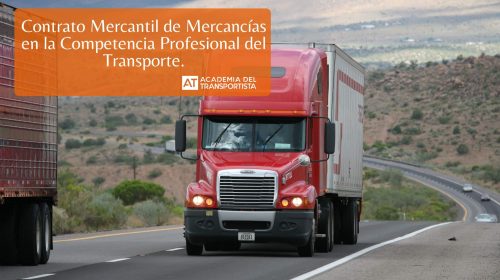 Contrato Mercantil de Mercancías en la Competencia Profesional del Transporte.