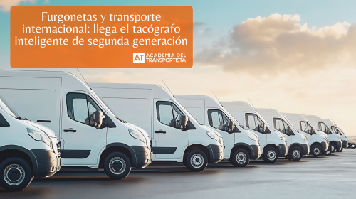 Furgonetas y transporte internacional llega el tacógrafo inteligente de segunda generación.