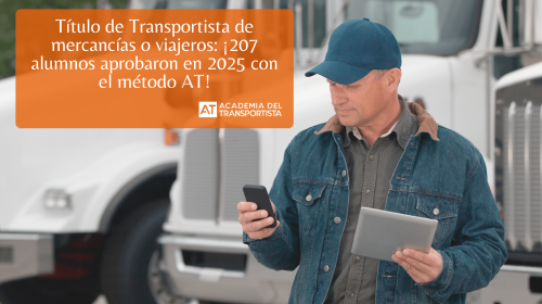 Título de Transportista de mercancías o viajeros